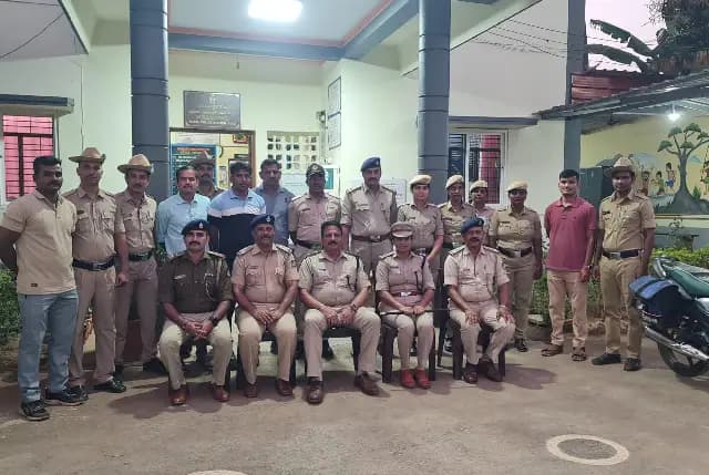 ಅಂತರ ಜಿಲ್ಲಾ ದನ ಕಳ್ಳರ ಗ್ಯಾಂಗ್ ಬಂಧನ
