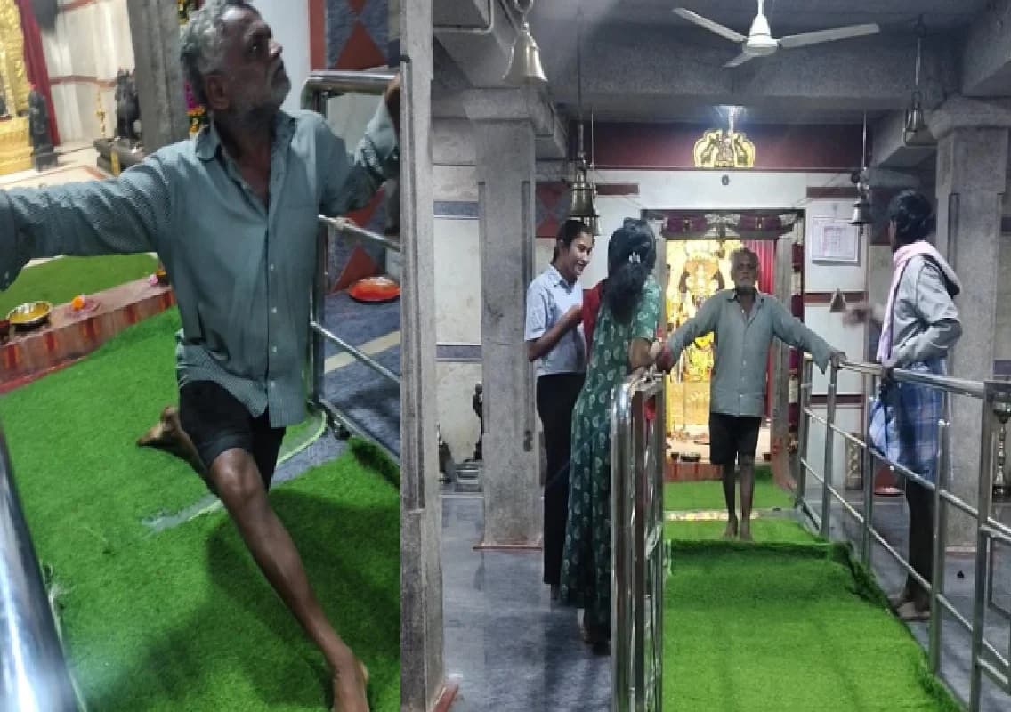 ದಲಿತ ಮಹಿಳೆಗೆ ದೇಗುಲ ಪ್ರವೇಶ ನಿರಾಕರಣೆ – ಅರ್ಚಕನ ಬಂಧನ!