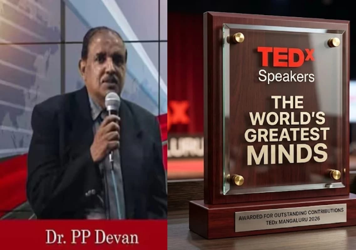 ‘ಟೆಡ್ ಎಕ್ಸ್ ಸೇಂಟ್ ಅಲೋಶಿಯಸ್’ ಸಮ್ಮೇಳನದಲ್ಲಿ ಡಾ. ದೇವನ್ ಉಪನ್ಯಾಸ