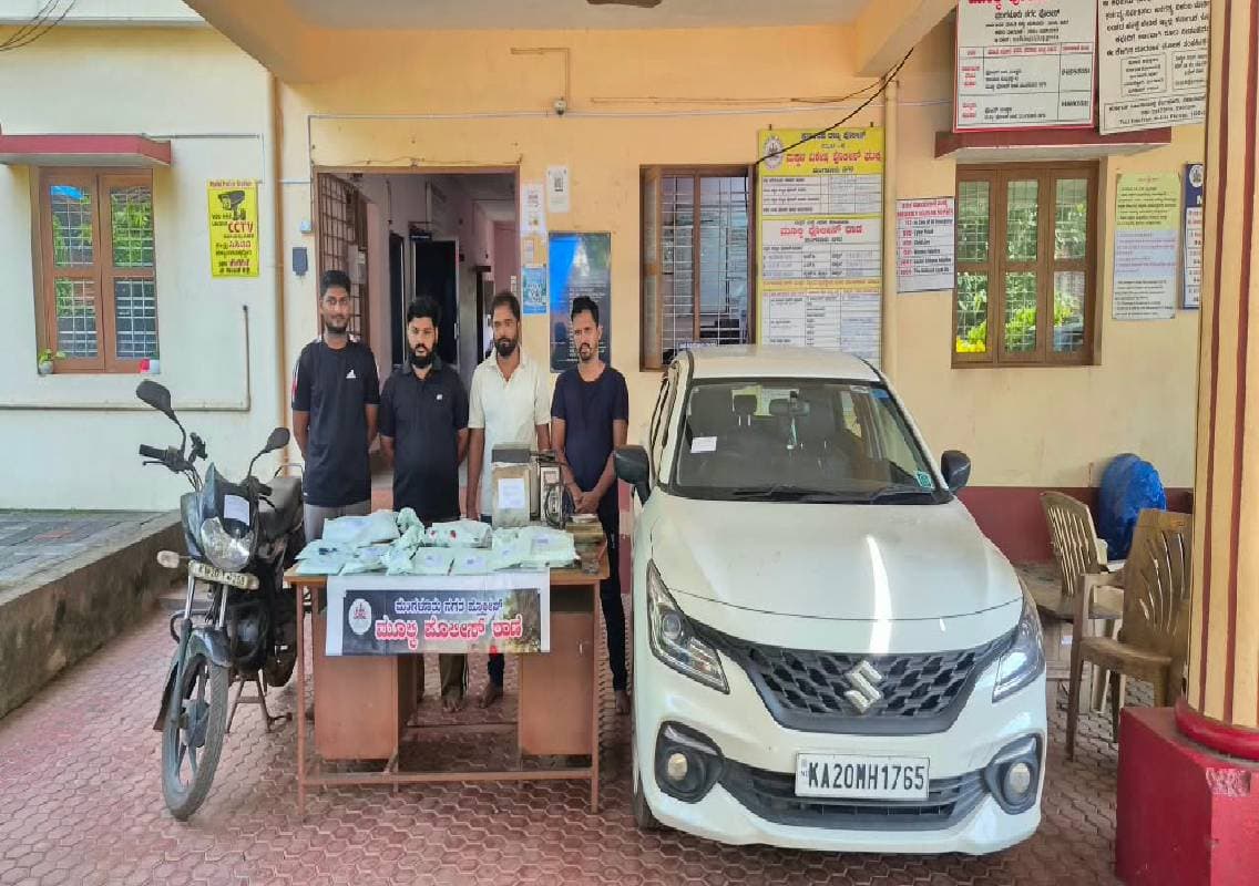 ಮುಲ್ಕಿ ದೈವಸ್ಥಾನ ಕಳವು ಪ್ರಕರಣ; 17.20 ಲಕ್ಷ ರೂ. ಮೌಲ್ಯದ ಸ್ವತ್ತು ವಶ, ನಾಲ್ವರು ಅಂತರ್ ಜಿಲ್ಲಾ ಕಳ್ಳರ ಬಂಧನ