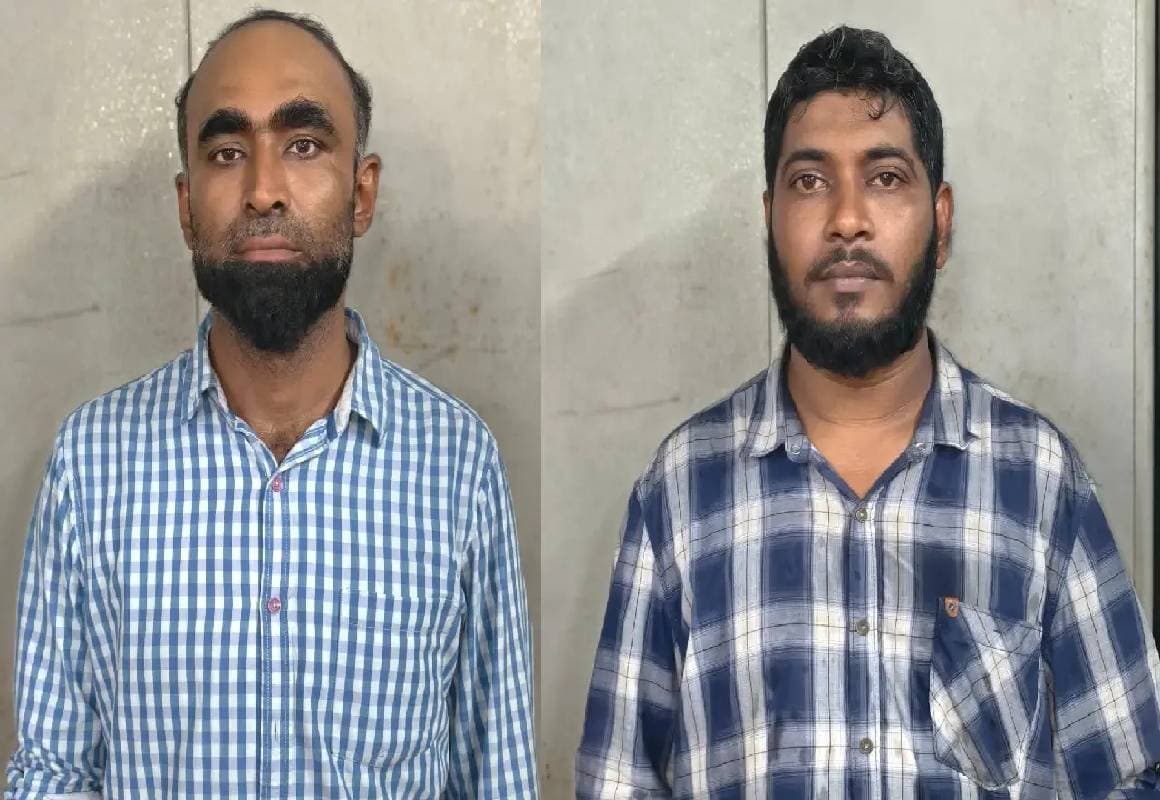 46 ಲಕ್ಷ ಮೌಲ್ಯದ MDMA ವಶ; ಇಬ್ಬರು ಡ್ರಗ್ ಪೆಡ್ಲರ್‌ಗಳ ಬಂಧನ