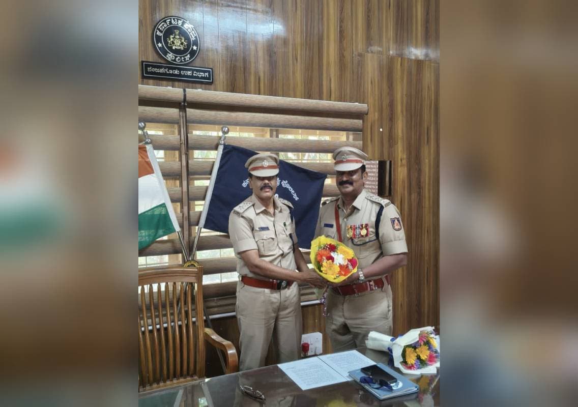 ನಂಜನಗೂಡು ಡಿವೈ‌ಎಸ್‌ಪಿ ಆಗಿ ಎಂ. ಧರ್ಮೇಂದ್ರ ಅಧಿಕಾರ ಸ್ವೀಕಾರ!