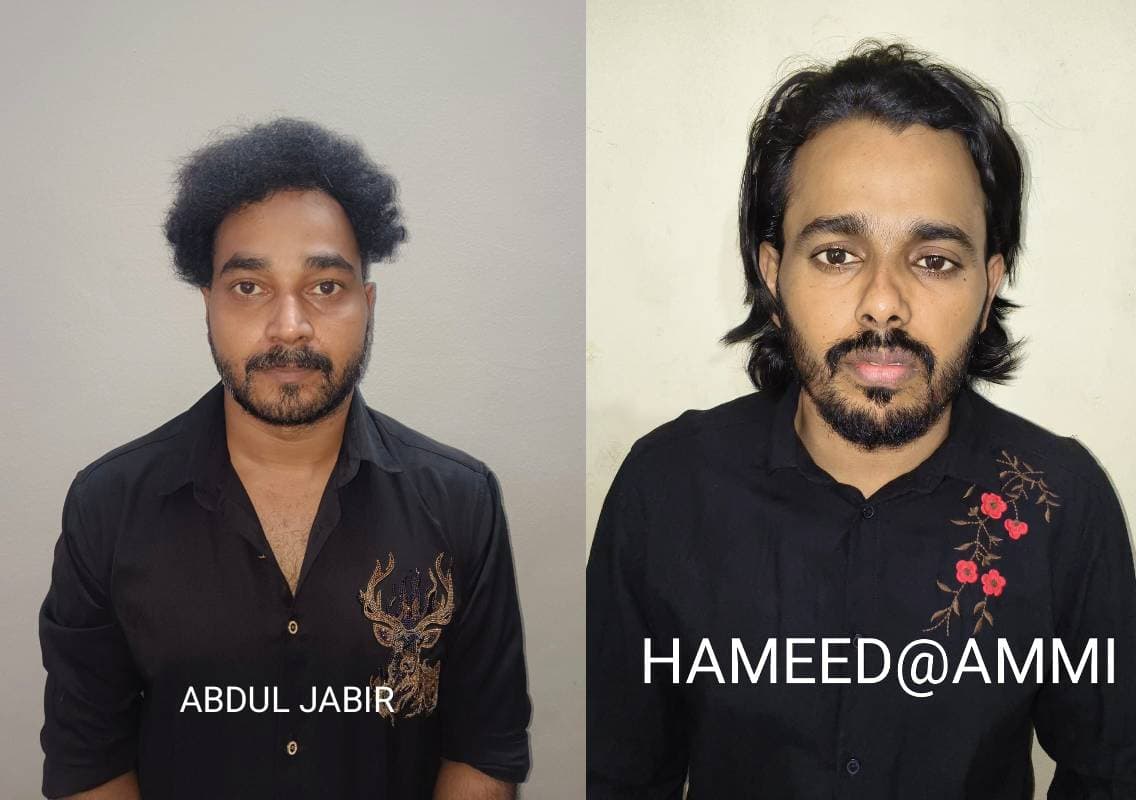 ಪುಂಜಾಲಕಟ್ಟೆ, ಉಪ್ಪಿನಂಗಡಿಯಲ್ಲಿ ನಡೆದಿದ್ದ ಕಳವು ಪ್ರಕರಣ ; ಇಬ್ಬರು ಆರೋಪಿಗಳ ಬಂಧನ
