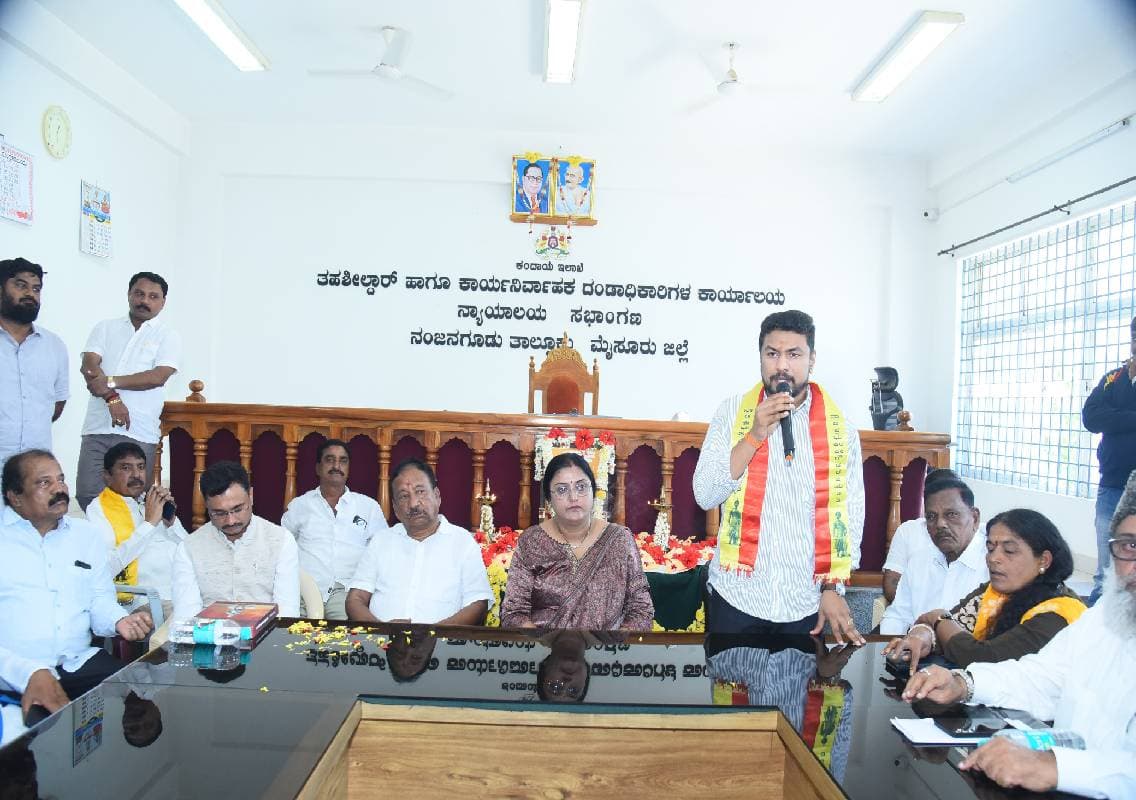 ಕೆಂಪೇಗೌಡರ ಆದರ್ಶ ಸಮಾಜ ನಿರ್ಮಾಣಕ್ಕೆ ಪ್ರೇರಣೆ – ಶಾಸಕ ದರ್ಶನ್ ಧ್ರುವನಾರಾಯಣ್