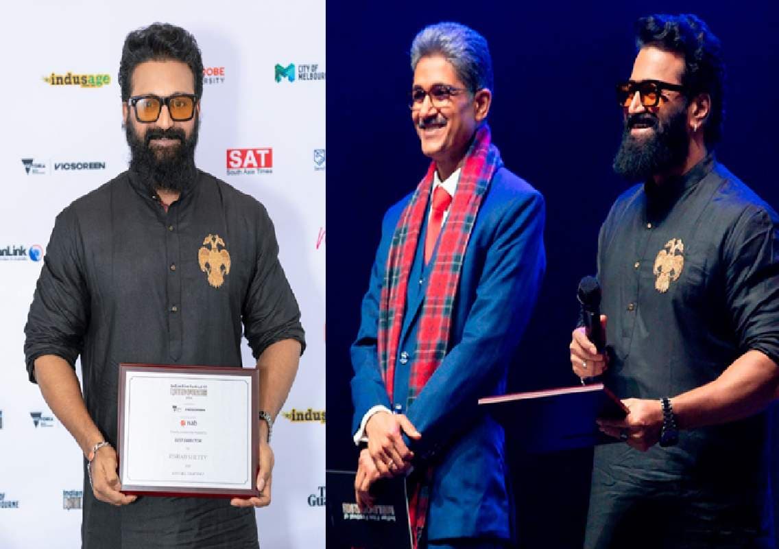 ನಟ ರಿಷಬ್‌ ಶೆಟ್ಟಿಗೆ ʻಲೀಡರ್ಶಿಪ್ ಇನ್ ಸಿನಿಮಾʼ ಪ್ರಶಸ್ತಿ