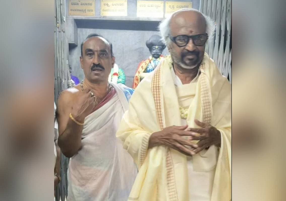 ಚಾಮುಂಡಿ ತಾಯಿ ದರ್ಶನ ಪಡೆದ ರಜನಿಕಾಂತ್