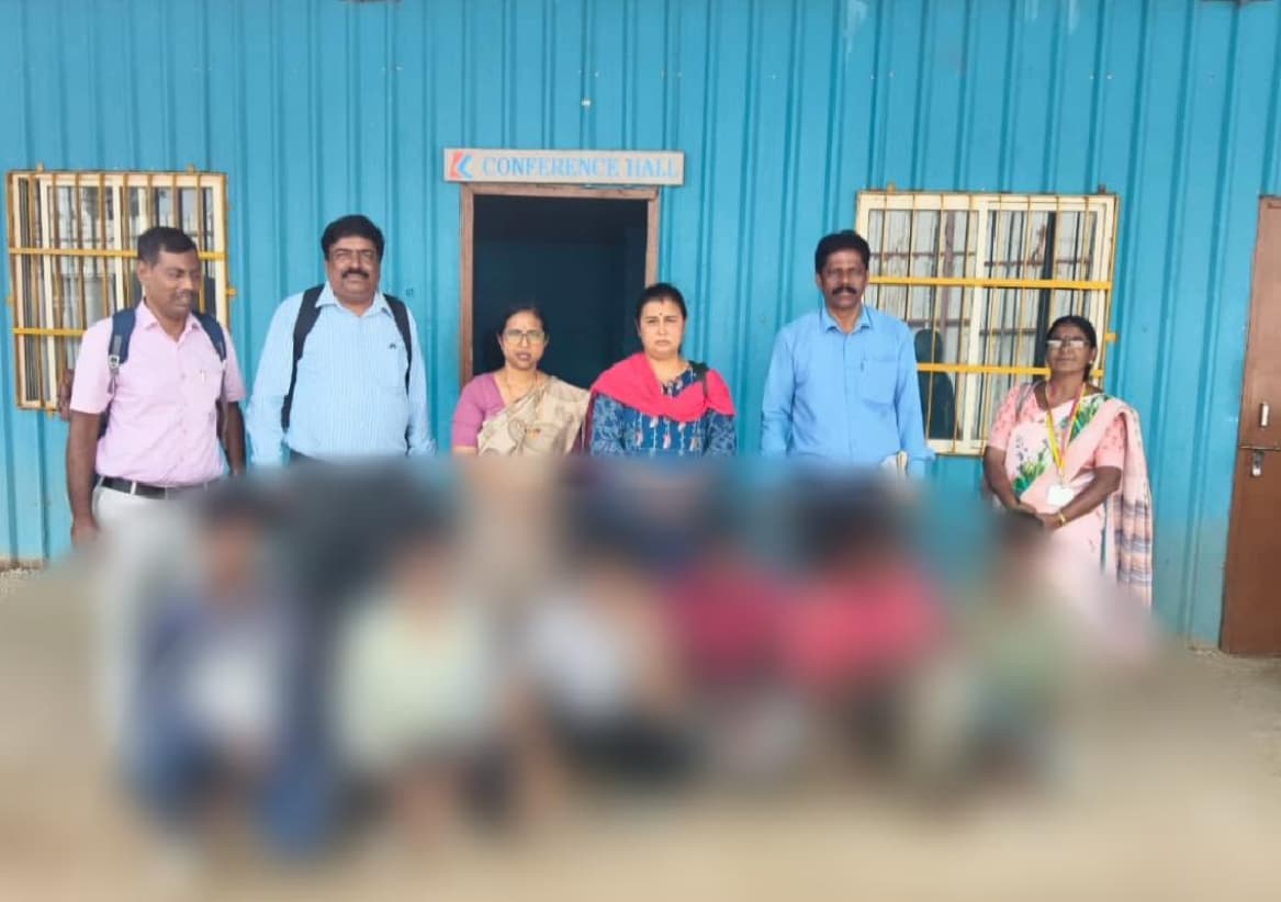 ಮೇಲ್ಸೇತುವೆ ಕಾಮಗಾರಿಯಲ್ಲಿ ನಾಲ್ವರು ಜಾರ್ಖಂಡ್ ಮೂಲದ ಕಿಶೋರ ಕಾರ್ಮಿಕರ ರಕ್ಷಣೆ; ಬಾಲಮಂದಿರಕ್ಕೆ ಸ್ಥಳಾಂತರ
