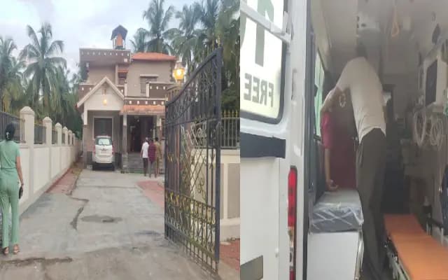 ಬೆಳ್ಳಂಬೆಳಗ್ಗೆ ಹರಿದ ನೆತ್ತರು : ಉದ್ಯಮಿಯ ಬರ್ಬರ ಹತ್ಯೆ, ಮಚ್ಚಿನೇಟಿಂದ ಪತ್ನಿ ಗಂಭೀರ