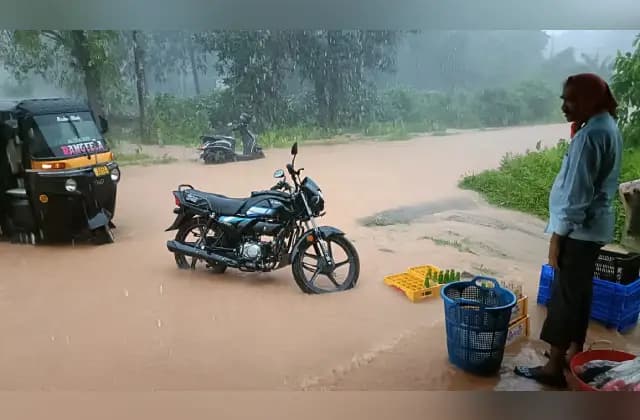 ದ‌.ಕ ಜಿಲ್ಲೆಯ ಗ್ರಾಮಾಂತರ ಭಾಗದಲ್ಲಿ ‌ಮಳೆರಾಯನ ಅಬ್ಬರ