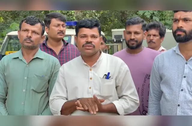 ನಕ್ಸಲ್ ಎನ್ ಕೌಂಟರ್ ಪ್ರಕರಣ: ಜಯಂತ್ ಗೌಡ ವಿಚಾರಣೆ; ಗ್ರಾಮಸ್ಥರಿಂದ ಠಾಣೆಗೆ ಮುತ್ತಿಗೆ