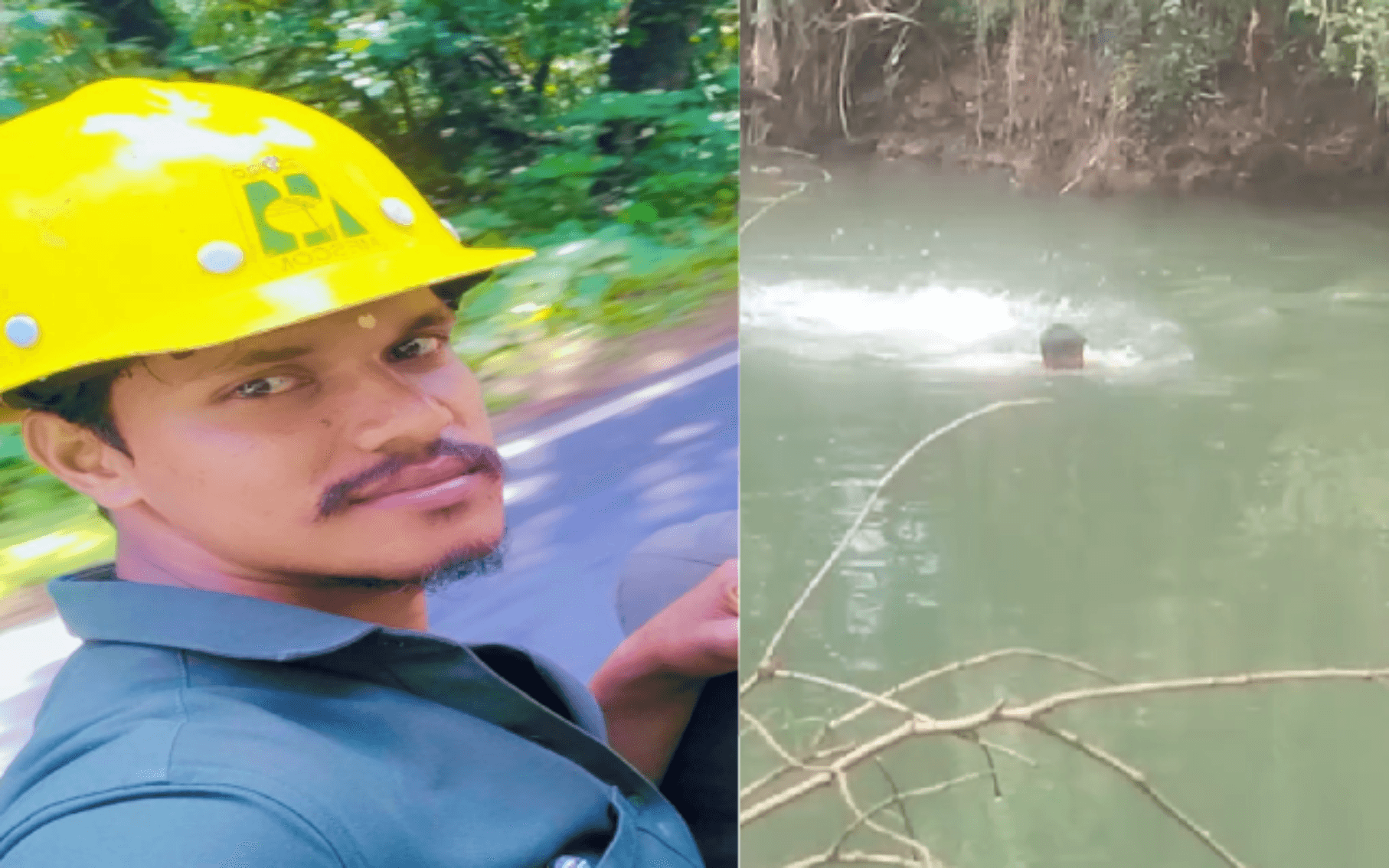 ಉಡುಪಿ: ಹೊಳೆಯಲ್ಲಿ ಈಜಿ ಊರಿಗೆ ಕರೆಂಟ್ ಕೊಟ್ಟ ಪವರ್ ಮ್ಯಾನ್