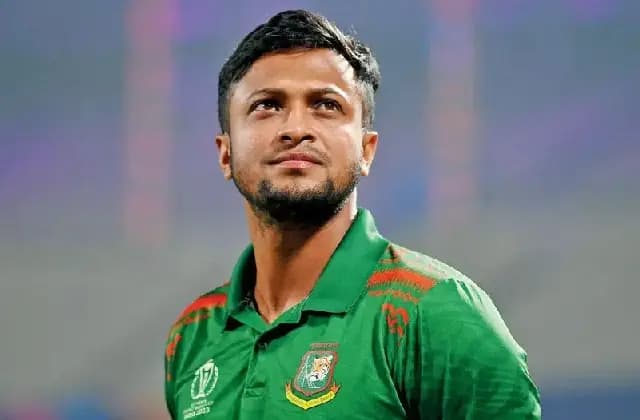 ಕ್ರಿಕೆಟ್‌ಗೆ ನಿವೃತ್ತಿ ಘೋಷಿಸಿದ ಬಾಂಗ್ಲಾದ ಆಲ್‌ರೌಂಡರ್‌ ಶಕೀಬ್‌
