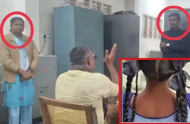 2 ಜಡೆ ಹಾಕಿಲ್ಲವೆಂದು ವಿದ್ಯಾರ್ಥಿನಿಯರ ಕೂದಲು ಕತ್ತರಿಸಿದ ಶಿಕ್ಷಕರು