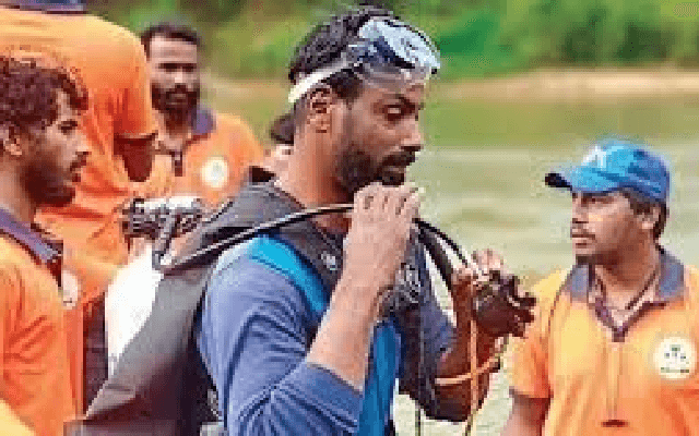 ಶಿರೂರು ಗುಡ್ಡ ಕುಸಿತ ಕೇಸ್; ಗಂಗಾವಳಿ ನದಿ ರಭಸಕ್ಕೆ ಮುಳುಗು ತಜ್ಞ ಈಶ್ವರ್ ಮಲ್ಪೆ ಶಾಕ್​ !
