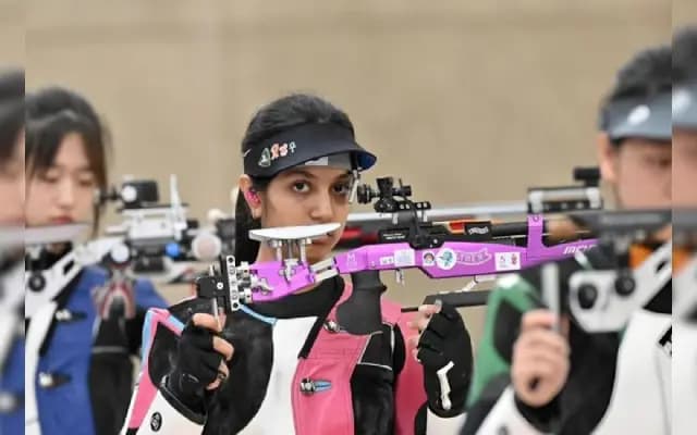 ಪ್ಯಾರಿಸ್ 2024 ಶೂಟಿಂಗ್  : ಶೂಟಿಂಗ್​ನಲ್ಲಿ ಫೈನಲ್​ ಪ್ರವೇಶಿಸಿದ ರಮಿತಾ ಜಿಂದಾಲ್