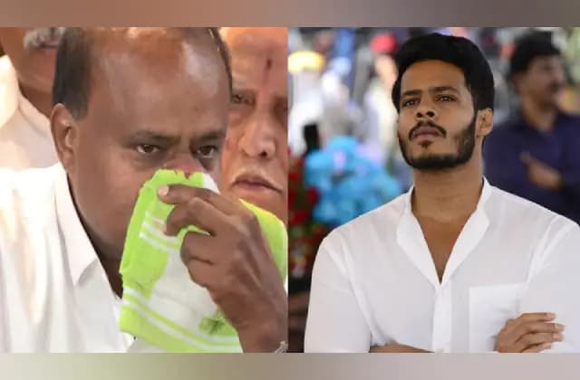 ಕೆಲಸದ ಒತ್ತಡದಿಂದ ಮೂಗಿನಲ್ಲಿ ರಕ್ತಸ್ರಾವ: ನಿಖಿಲ್‌ ಕುಮಾರಸ್ವಾಮಿ