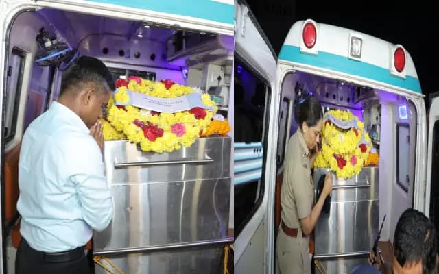 ಕಾಸರಗೋಡಿಗೆ ತಲುಪಿದ ಅರ್ಜುನ್‌ ಪಾರ್ಥಿವ ಶರೀರಕ್ಕೆ ಅಂತಿಮ ನಮನ