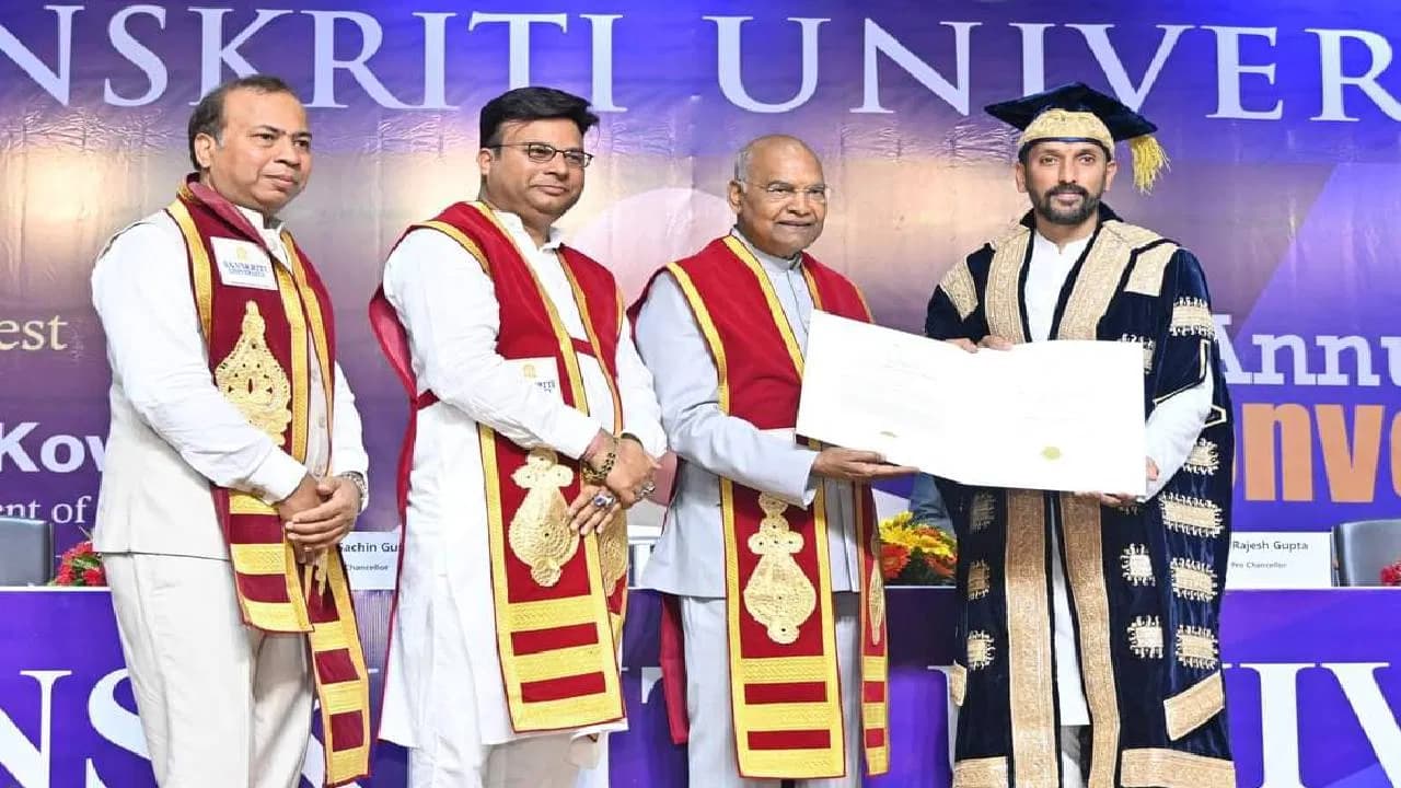ಶಿಲ್ಪಿ ಅರುಣ್​ ಯೋಗಿರಾಜ್‌ಗೆ ಗೌರವ ಡಾಕ್ಟರೇಟ್ ಪದವಿ ಪ್ರದಾನ