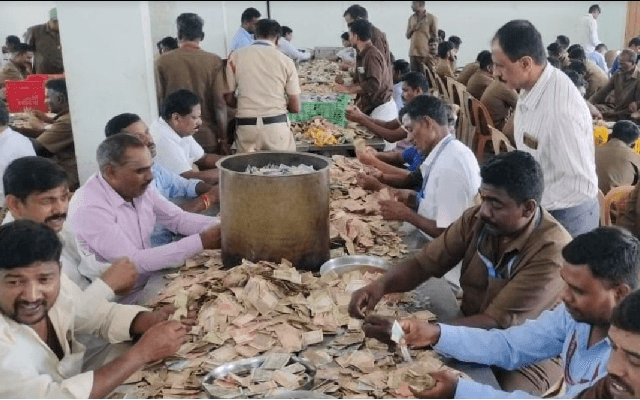 ಮಲೆಮಹದೇಶ್ವರಬೆಟ್ಟದಲ್ಲಿ 2.28 ಕೋಟಿ ಕಾಣಿಕೆ ಸಂಗ್ರಹ