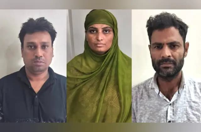 ಮೂವರು ಅಂತರರಾಜ್ಯ ಕಳ್ಳರ ಬಂಧನ: 405 ಗ್ರಾಂ ಚಿನ್ನಾಭರಣ ವಶಕ್ಕೆ