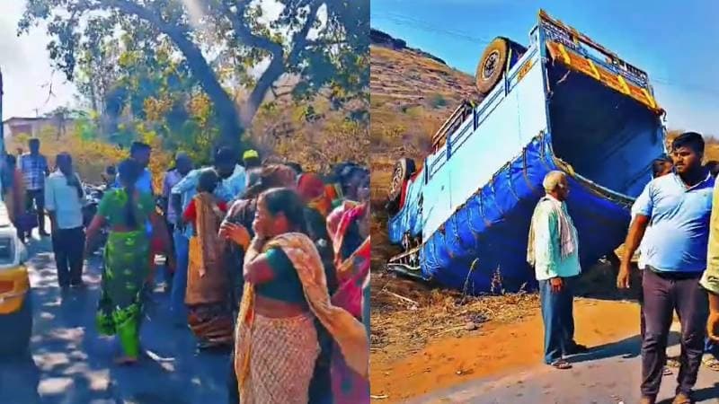 ಬೆಳಗಾವಿಯಲ್ಲಿ ಭೀಕರ ರಸ್ತೆ ಅಪಘಾತ: 25ಕ್ಕೂ ಹೆಚ್ಚು ನರೇಗಾ ಕೂಲಿ ಕಾರ್ಮಿಕರಿಗೆ ಗಂಭೀರ ಗಾಯ
