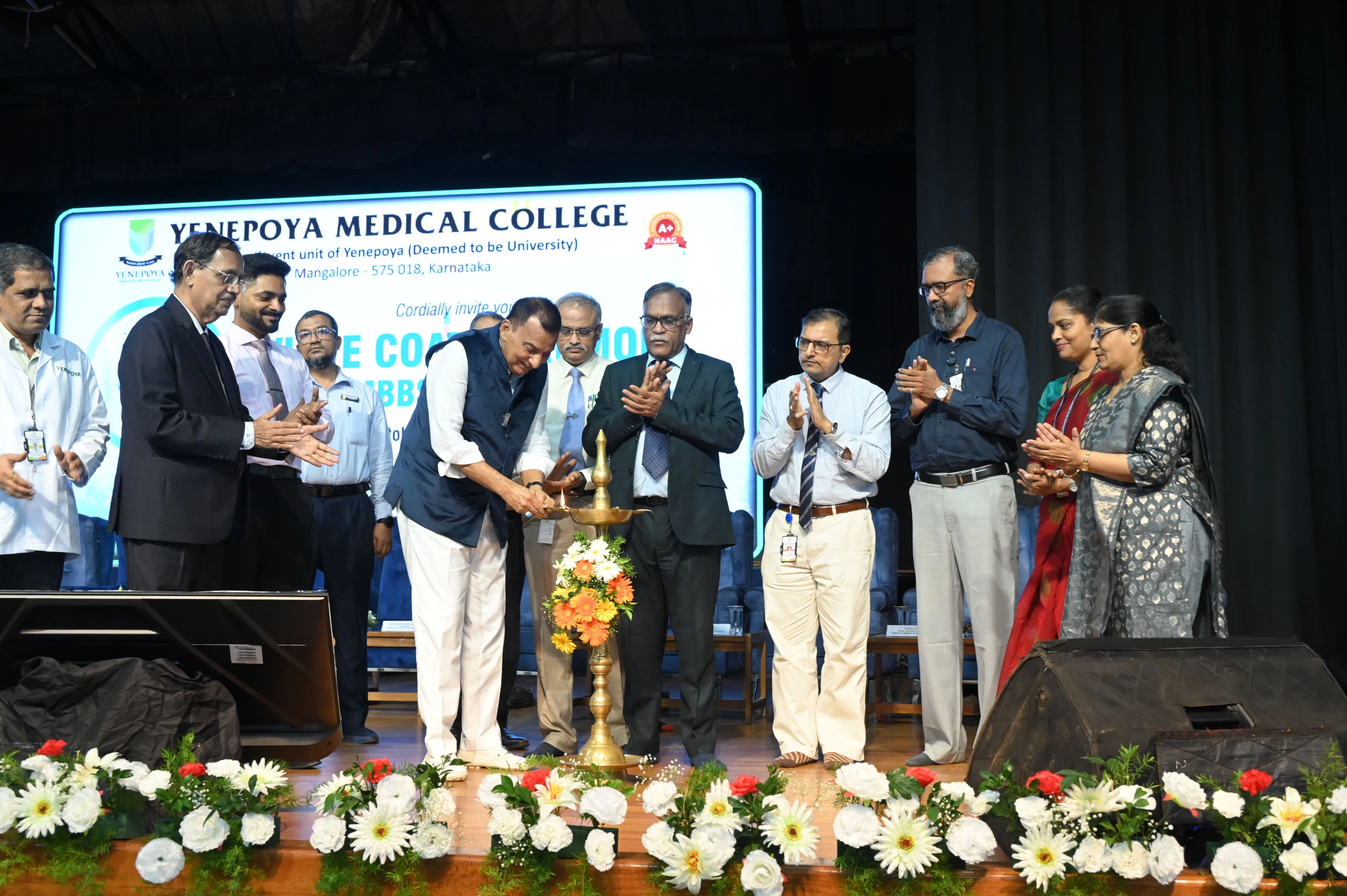 ಯೆನೆಪೋಯ ವೈದ್ಯಕೀಯ ಕಾಲೇಜಿನಲ್ಲಿ 2025ನೇ ಸಾಲಿನ ಪ್ರಥಮ ಎಂ.ಬಿ.ಬಿ.ಎಸ್. ಬ್ಯಾಚ್‌ಗೆ ‘ವೈಟ್ ಕೋಟ್’ ಸಮಾರಂಭ