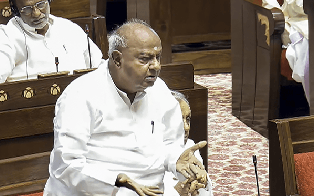 ರಾಜ್ಯಸಭೆಯಲ್ಲಿ ದೇವೇಗೌಡರಿಂದ ನೀಟ್‌ ವಿವಾದ ಪ್ರಸ್ತಾಪ
