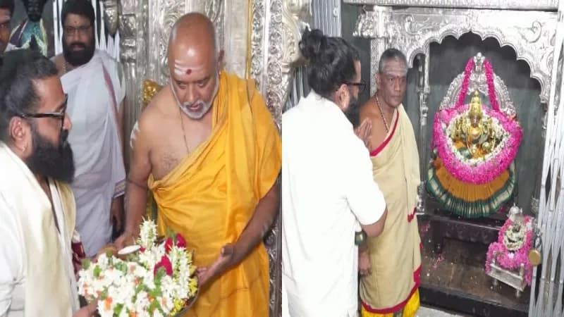 ಚಾಮುಂಡಿ ಬೆಟ್ಟಕ್ಕೆ ರಿಷಬ್ ಶೆಟ್ಟಿ ಭೇಟಿ