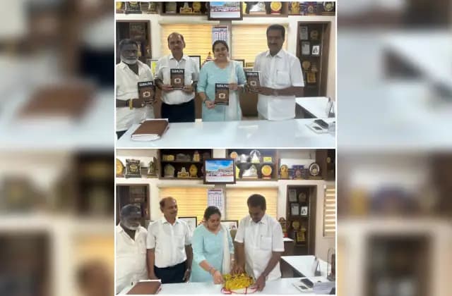 ಲೇಖಕಿ ರಿಶಲ್  ಫೆರ್ನಾಂಡೀಸ್ ಅವರ “ಸುರಾಜ್ಯ ಗುಡ್ ಗವರ್ನನ್ಸ್ ವೀಲ್ ಆಫ್ ಡೆಮಾಕ್ರಸಿ” ಪುಸ್ತಕವನ್ನು ಶಾಸಕರಾದ ಉಮಾನಾಥ್ ಕೋಟ್ಯಾನ್ ಬಿಡುಗಡೆ