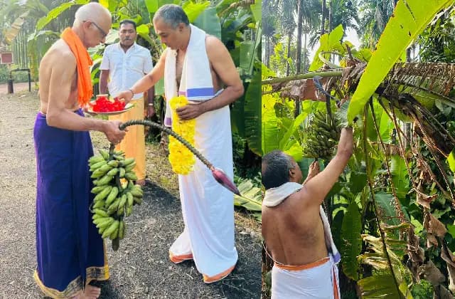 ಶ್ರೀ ಚಕ್ರ ರಾಜರಾಜೇಶ್ವರಿ ದೇವಸ್ಥಾನದ ಜಾತ್ರೋತ್ಸವಕ್ಕೆ ಗೊನೆಮುಹೂರ್ತ