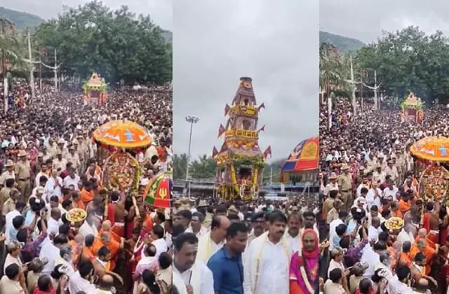ವಿಜೃಂಭಣೆಯಿಂದ ಜರುಗಿದ ಮಹದೇಶ್ವರ ರಥೋತ್ಸವ