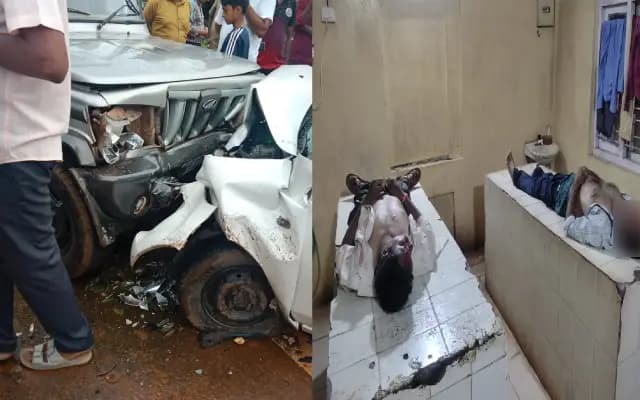 ವಾಹನಗಳ ನಡುವೆ ಸರಣಿ ಅಪಘಾತ : ಇಬ್ಬರು ಸ್ಥಳದಲ್ಲೇ ಸಾವು