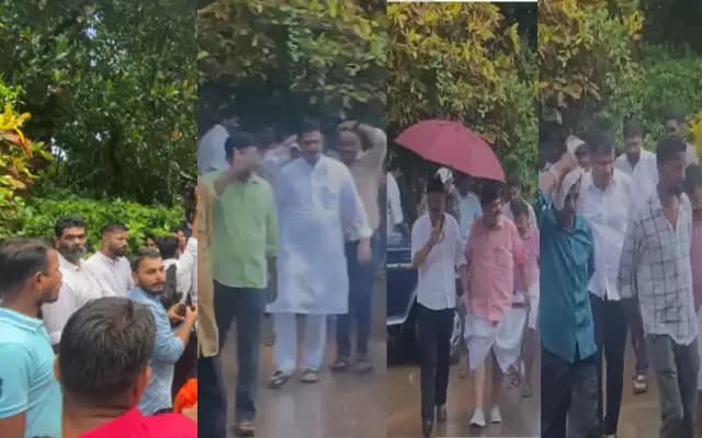 ಶಾಸಕ ಹರೀಶ್ ಪೂಂಜಾ ಬಂಧನಕ್ಕೆ ಬಂದ ಖಾಕಿ : ಪೂಂಜಾ ನಿವಾಸದಲ್ಲಿ ಬಿಜೆಪಿ ನಾಯಕರ ದಂಡು
