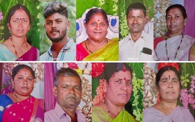 ಮನೆ ದೇವರ ಪೂಜೆಗೆ ಹೊರಟಿದ್ದ 13 ಮಂದಿ ದಾರುಣ ಸಾವು : ಮುಗಿಲು ಮುಟ್ಟಿದ ಆಕ್ರಂದನ