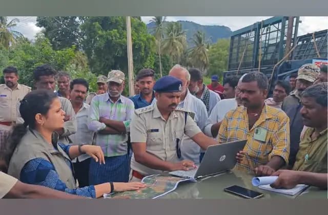 ಚಾಮರಾಜನಗರ: ಸಾಕು ಪ್ರಾಣಿಗಳ ಮೇಲೆ ಚಿರತೆ ದಾಳಿ: ಕಾಡಂಚಿನ ಪ್ರದೇಶಗಳಿಗೆ ಉಪಅರಣ್ಯ ಸಂರಕ್ಷಣಾಧಿಕಾರಿ ಭೇಟಿ