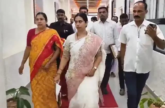 ಮೂರು ತಿಂಗಳ ಬಳಿಕ ಉಡುಪಿ ಜಿಲ್ಲೆಗೆ ಆಗಮಿಸಿದ ಉಸ್ತುವಾರಿ ಸಚಿವೆ ಲಕ್ಷ್ಮೀ ಹೆಬ್ಬಾಳ್ಕರ್
