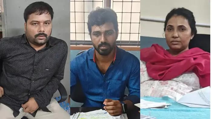 ಲಂಚ ಪಡೆಯುತ್ತಿದ್ದ ಭ್ರಷ್ಟ ಗಣಿ ಇಲಾಖೆಯ ಉಪ ನಿರ್ದೇಶಕಿ ಮತ್ತು ಇಬ್ಬರು ಸಿಬ್ಬಂದಿಗಳು ಲೋಕಾಯುಕ್ತ ಬಲೆಗೆ..!