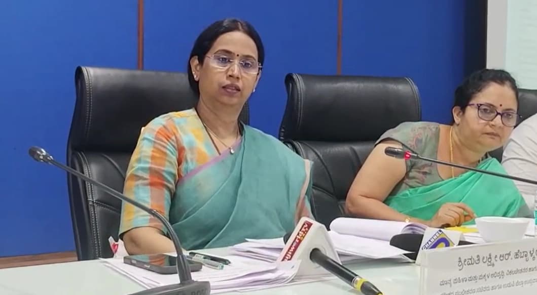 ನರೇಗಾ ಅನುದಾನ ವಿಳಂಬದ ಬಗ್ಗೆ ಬಿಜೆಪಿಗರು ಮಾತಾಡಲಿ: ಬಿಜೆಪಿ ನಾಯಕರಿಗೆ ಸಚಿವೆ ಲಕ್ಷ್ಮೀ ಹೆಬ್ಬಾಳಕರ್ ಸವಾಲು