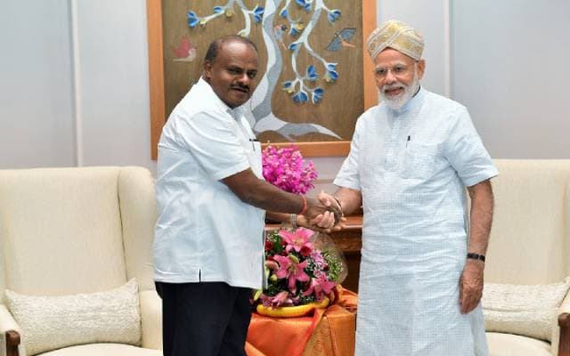 ಮೋದಿ ಅವರೊಂದಿಗೆ ಪ್ರಮಾಣವಚನ ಸ್ವೀಕರಿಸಲಿರುವ ಎಚ್ ಡಿಕೆ: ಡಾ.ಮಂಜುನಾಥ್‌ ಸುಳಿವು