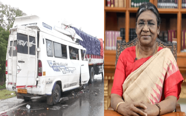 ಹಾವೇರಿ ಅಪಘಾತದಲ್ಲಿ 13 ಜನ ಸಾವು; ರಾಷ್ಟ್ರಪತಿ ದ್ರೌಪದಿ ಮುರ್ಮು ಸಂತಾಪ