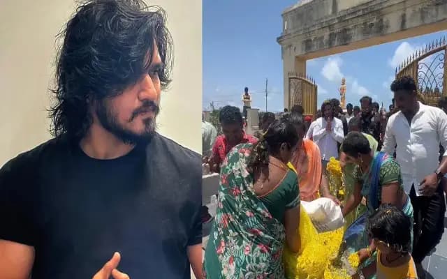 ಮುಚ್ಚಿದ್ದ ದೇವಸ್ಥಾನ ತೆರೆಸಿ ಜೀರ್ಣೋದ್ಧಾರ ಕಾರ್ಯ ಮಾಡಿಸಿದ ನಟ ನಿಖಿಲ್ ಸಿದ್ಧಾರ್ಥ್