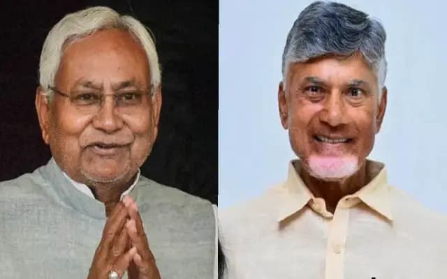 ಬಿಜೆಪಿ ನಾಯಕರೊಂದಿಗೆ ಇಂದು ನಿತೀಶ್ ಕುಮಾರ್, ಚಂದ್ರಬಾಬು ನಾಯ್ಡು ಭೇಟಿ