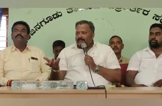 ರಾಜ್ಯದಲ್ಲಿ ಸಿಎಂ ಸಿದ್ದು ಸರ್ಕಾರ ದಿವಾಳಿಯಾಗಿದೆ: ಮಾಜಿ ಶಾಸಕ ಬಿ.ಹರ್ಷವರ್ಧನ್ ವಾಗ್ದಾಳಿ
