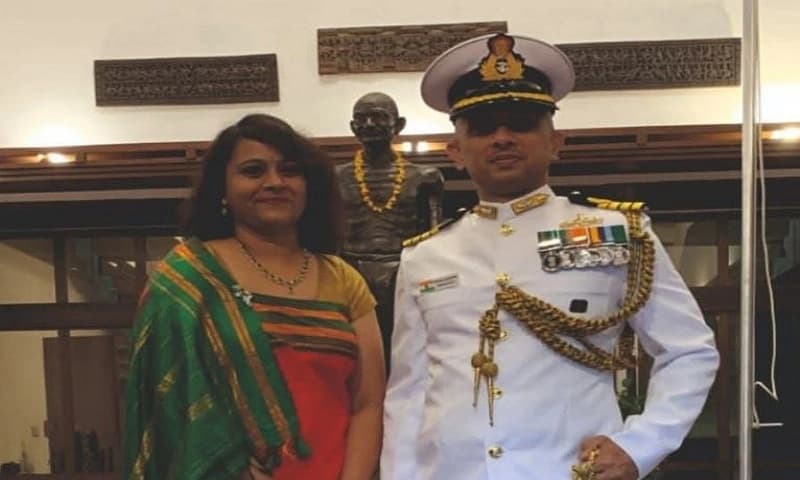 ನಿತಿನ್ ಕಾರ್ಯಪ್ಪ ನೇವಿಯ ಕಮಾಂಡಿಂಗ್ ಆಫೀಸರ್