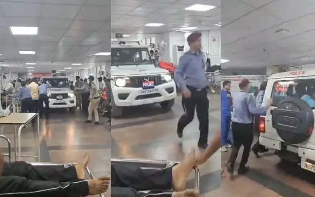 ವೈದ್ಯೆಗೆ ಆಸ್ಪತ್ರೆಯಲ್ಲಿ ಕಿರುಕುಳ: ಆರೋಪಿಯನ್ನು ಬಂಧಿಸಲು ವಾಹನ ಸಮೇತ ವಾರ್ಡ್​ಗೆ ನುಗ್ಗಿದ ಪೊಲೀಸರು