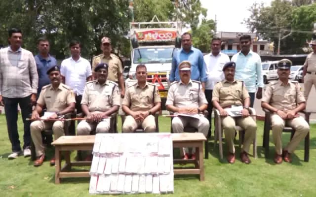 ಕ್ಯಾಂಟರ್ ದರೋಡೆ ಪ್ರಕರಣ: ಆರೋಪಿಗಳನ್ನು ಬಂಧಿಸಿದ ಪೊಲೀಸರು