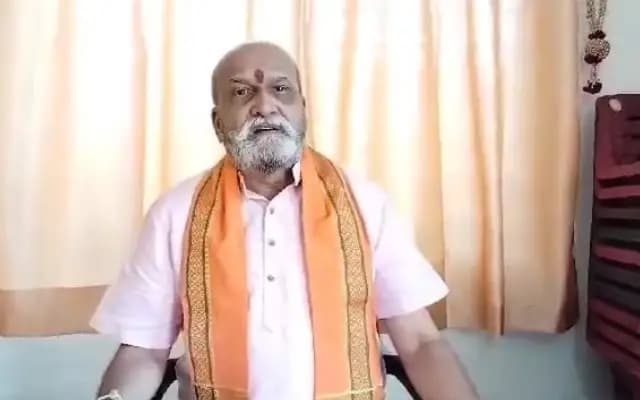 ಮುಸ್ಲಿಂ ವ್ಯಕ್ತಿಯಿಂದ ಪಾಕಿಸ್ತಾನ ಪರ ಘೋಷಣೆ: ಪ್ರಮೋದ್‌ ಮುತಾಲಿಕ್ ಕಿಡಿ