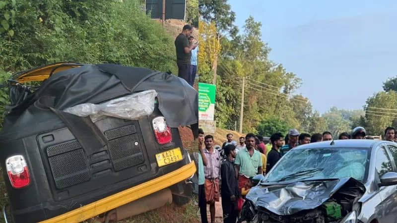 ಕಾರು-ಆಟೋ ನಡುವೆ ಭೀಕರ ಅಪಘಾತ; 4 ವರ್ಷದ ಮಗು ಮೃತ್ಯು