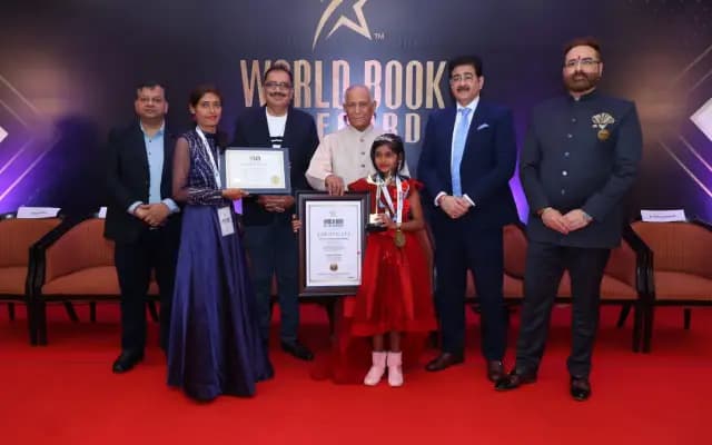 6ನೇ ವಯಸ್ಸಿನಲ್ಲಿಯೇ ವರ್ಲ್ಡ್ ಬುಕ್ ಆಫ್ ರೆಕಾರ್ಡ್ಸ್ ನಲ್ಲಿ ಸ್ಥಾನ ಪಡೆದುಕೊಂಡ ಸಮೃದ್ಧಿ