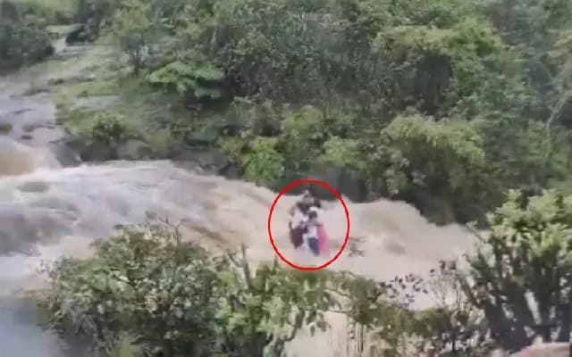 ಜಲಪಾತಕ್ಕೆ ಜಾರಿ ಬಿದ್ದು ಒಂದೇ ಕುಟುಂಬದ ಐವರು ನೀರು ಪಾಲು
